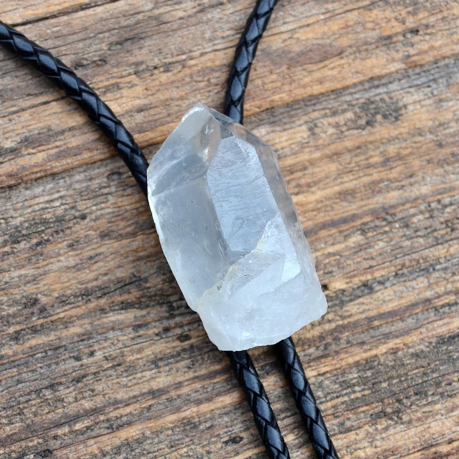 Quartz Bolo Tie