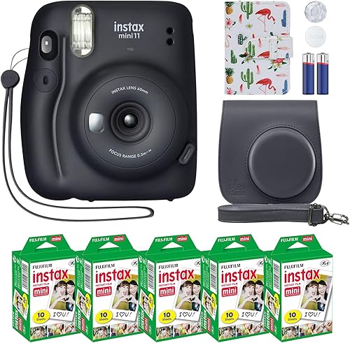 Fujifilm Instax Mini 11 - Cámara instantánea paquete de accesorios MiniMate y funda personalizada compatible pelĂcula Fuji Instax paquete Fujifilm Instax Mini 11 - Cámara instantánea paquete de accesorios MiniMate y funda personalizada compatible pelĂcula Fuji Instax paquete