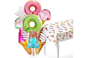 Inflatble Ice Cream Pool Decorations Plastic Air Balloon Arch