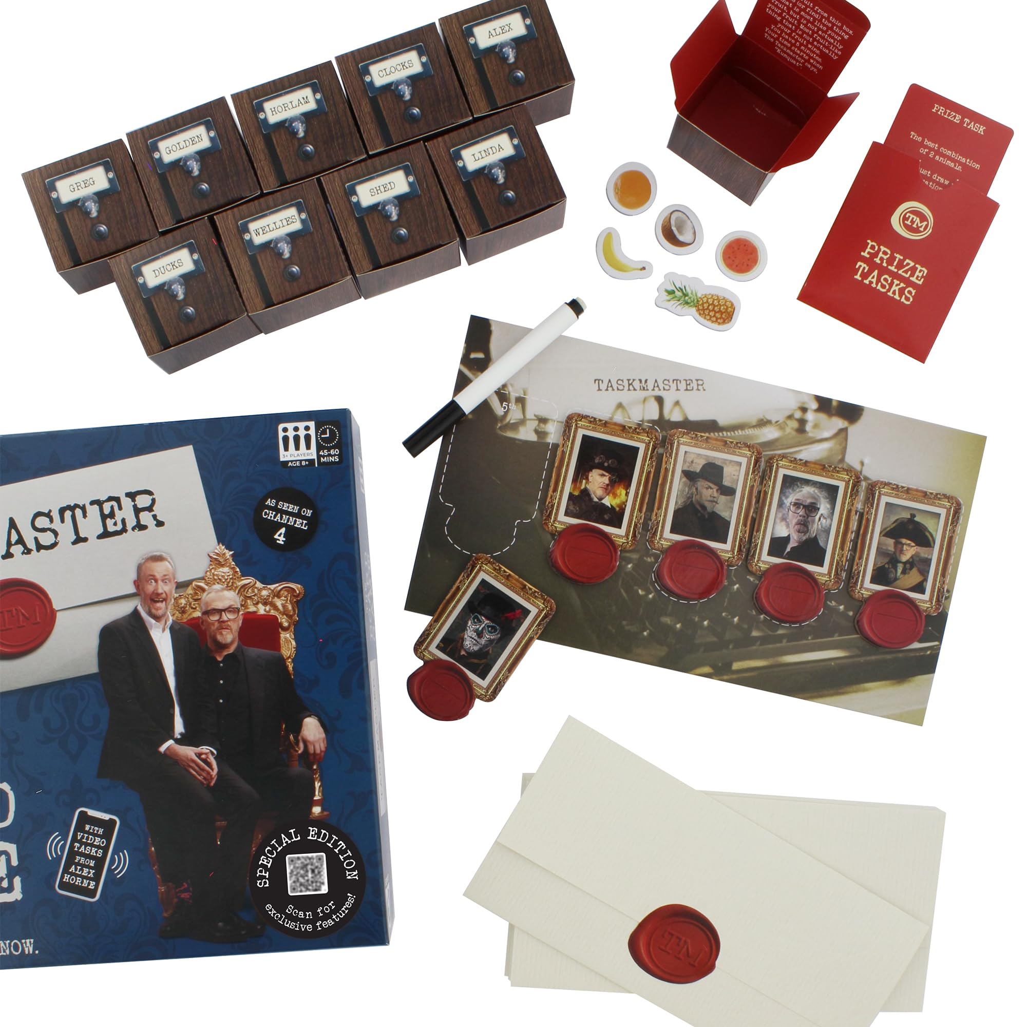 Ginger Fox Taskmaster Board Game, Blue, 2 x 10.6 x 0.04 inches - Image 2