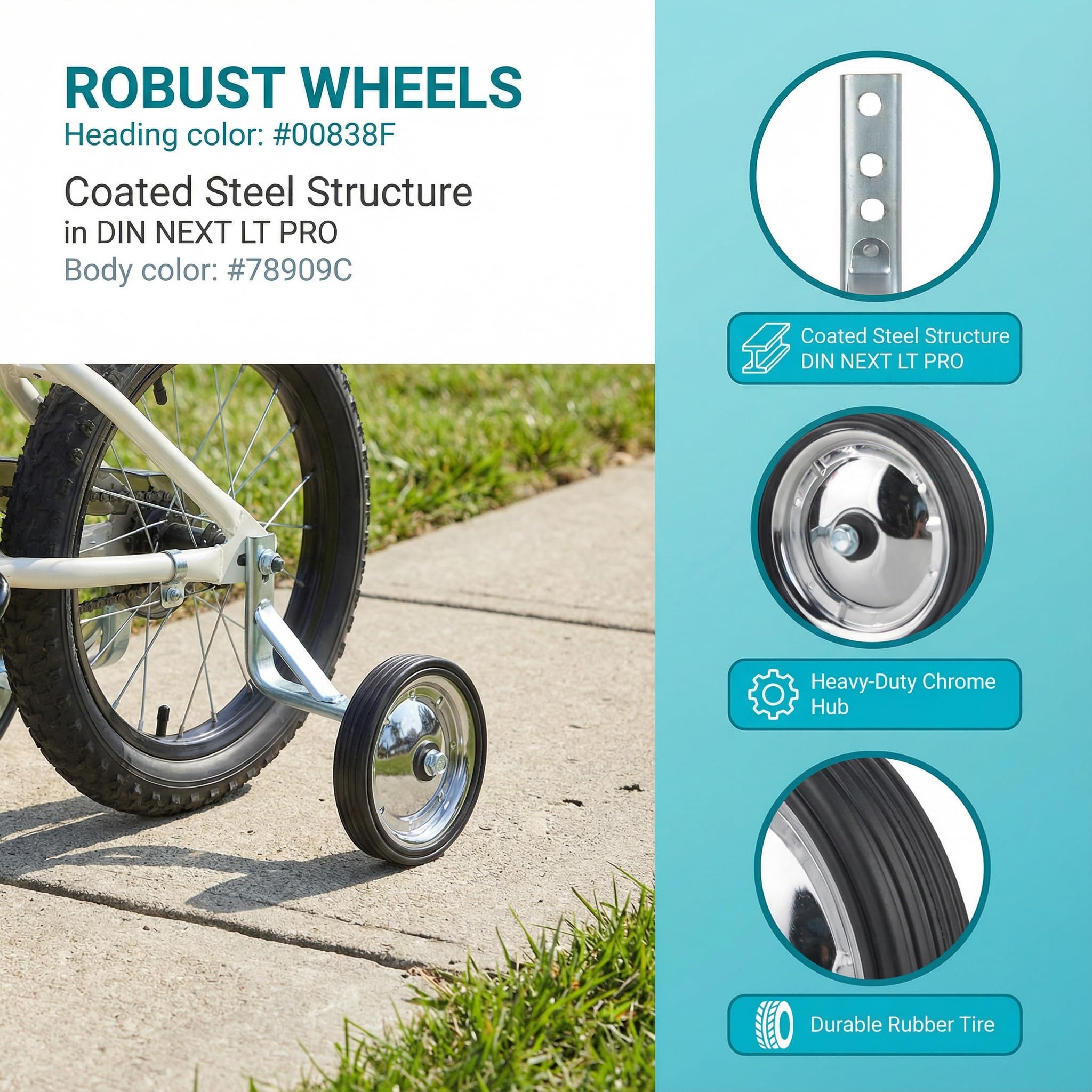Support de stabilisateur de pneu de roue avant de ... – Grandado