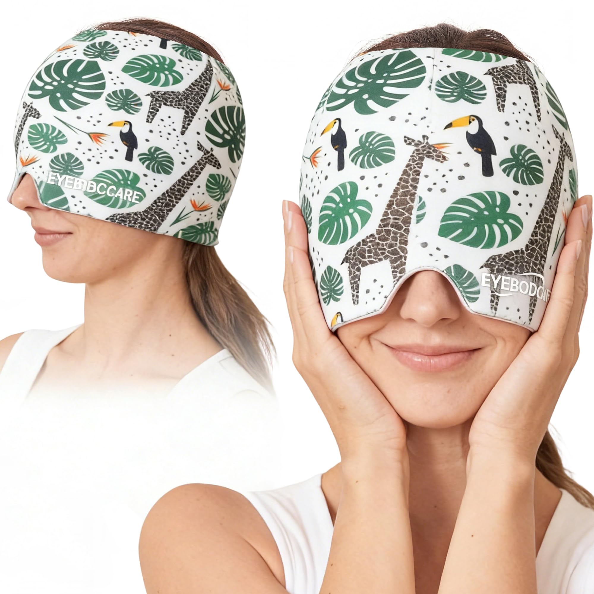 Migraine Relief Cap, Reusable Cold Compress Headband,1pcs — Amazon image 16