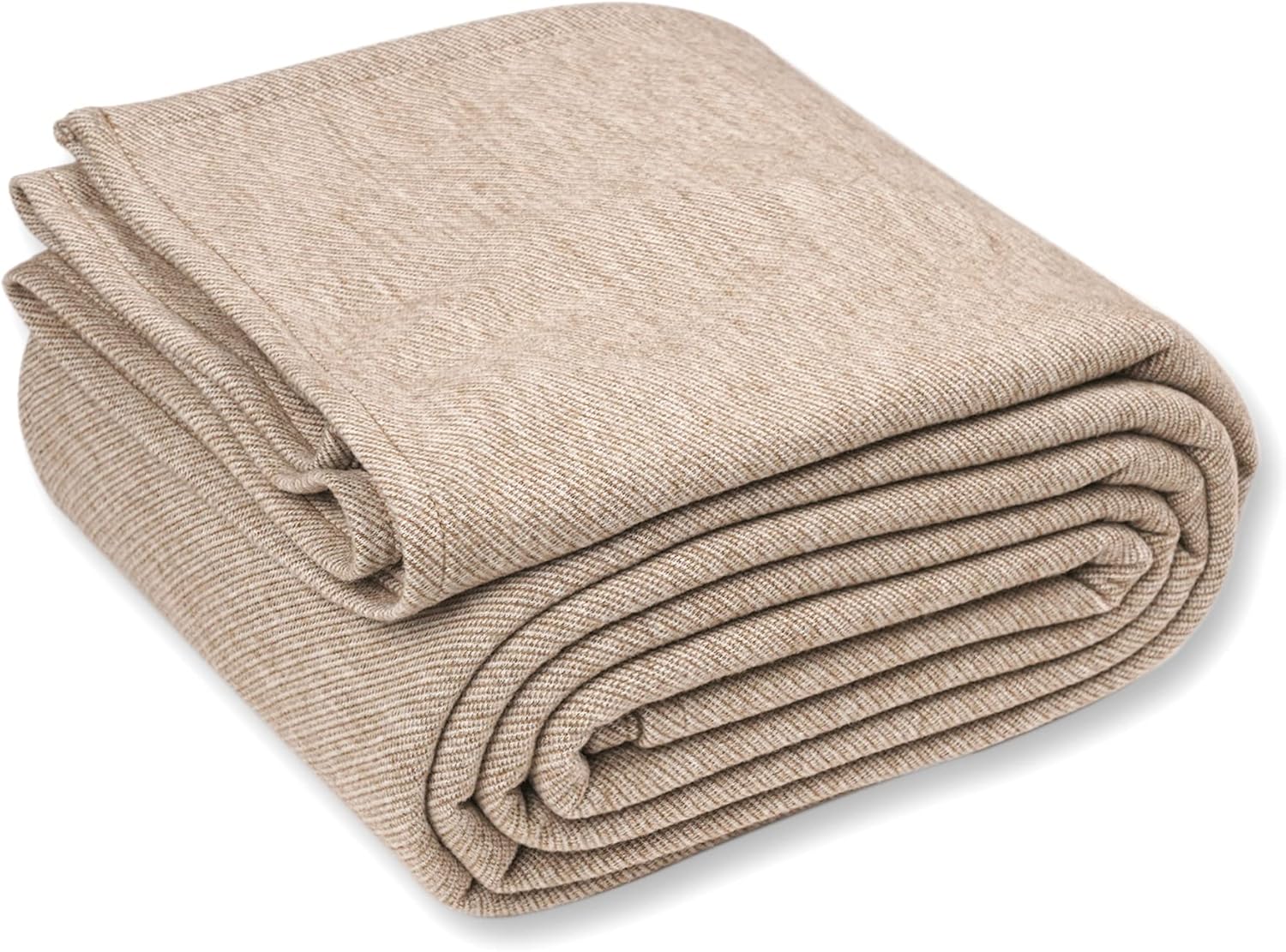PuTian Merino Wool Blend Blankets Lightweight, UltraSoft, Warm Throw