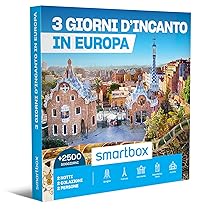Smartbox – Cofanetto Regalo 3 Giorni d’incanto in Europa – Idea Regalo Originale – Due Notti con Colazione per 2 Persone