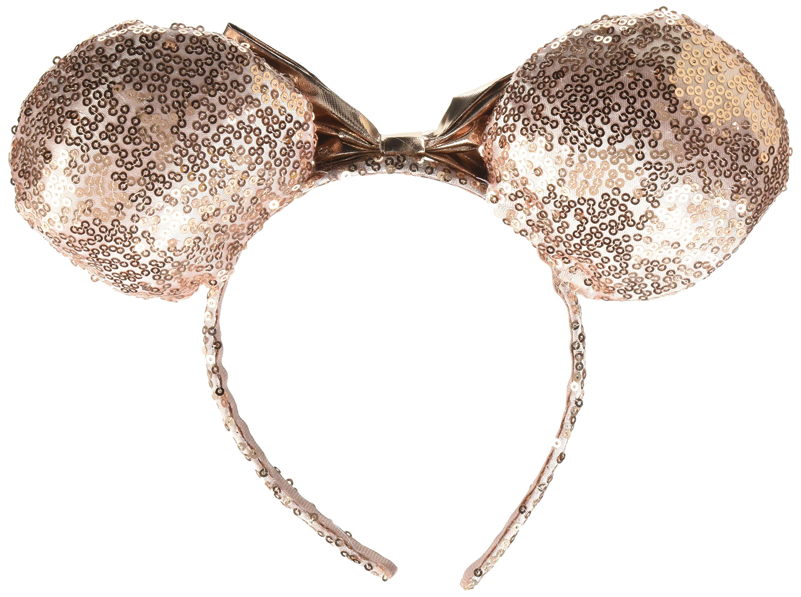 Amazon.com: Disney MRGSE Minnie Sequin Ear Headband with Bow 