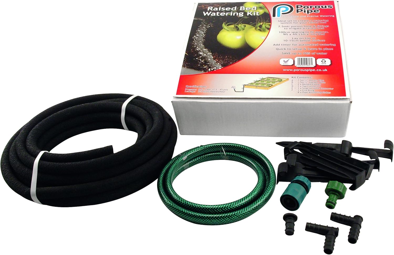 Nutley's Porous Pipe Raised Bed Watering Kit Amazon.co.uk Garden