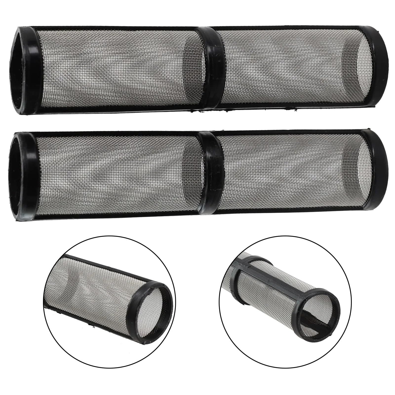 2 Piezas de Filtro de Malla for pulverizador de Pintura eléctrica sin Aire, Filtro for Bomba de pulverización de Pintura G390 395 495 595 60/100, Malla for Eliminar residuos(100Mesh)