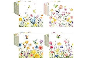 Hummingbird Napkins: Elevate Your Party Decor with Floral Charm