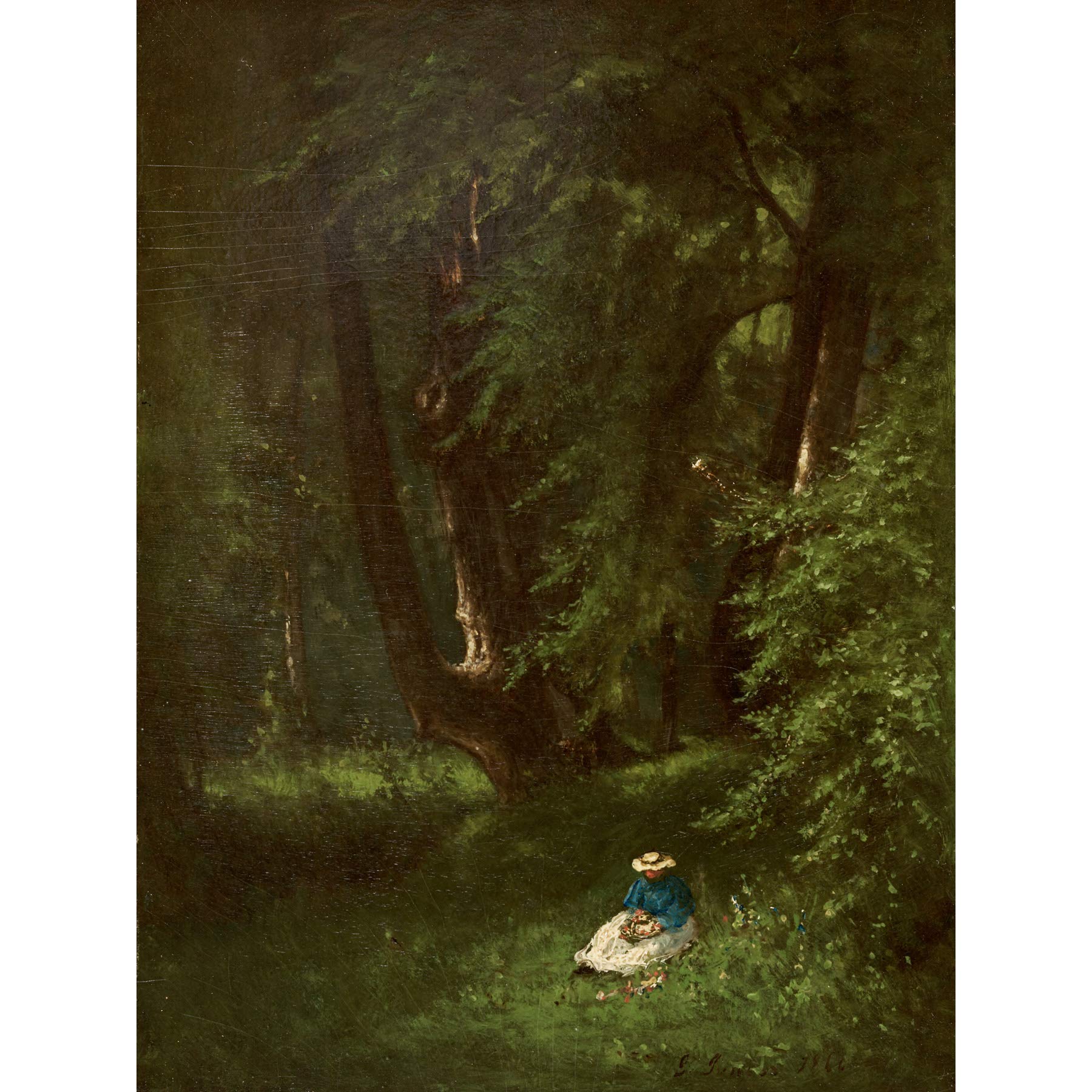 Artery8 Inness In the Woods Large Wall Art Poster Print Thick Paper 18X24 Inch