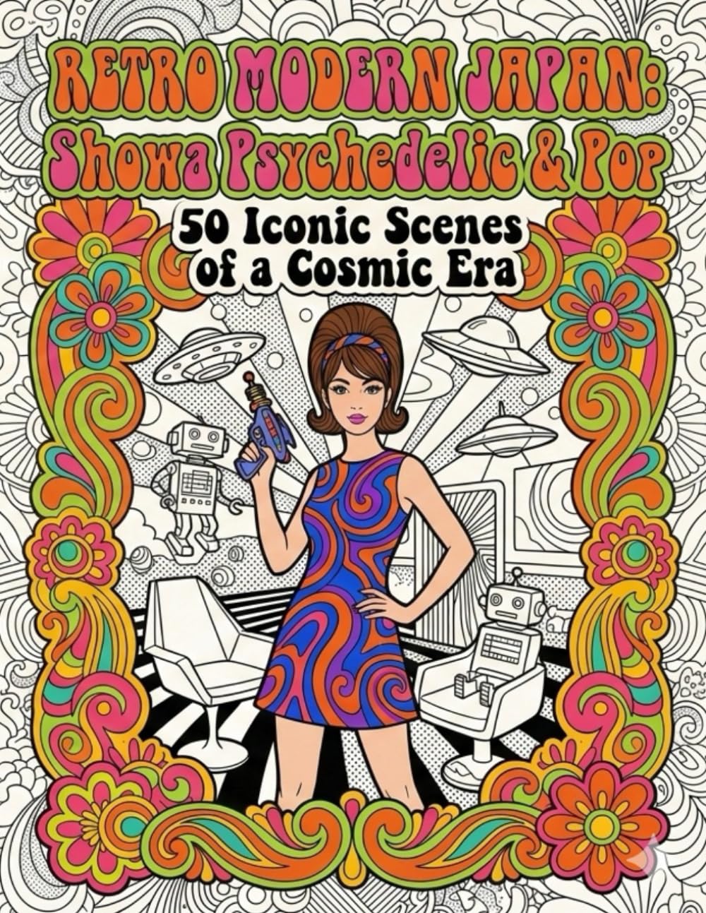 RETRO MODERN JAPAN: Showa Psychedelic & Pop: 50 Bold Retro-Pop Illustrations of Fashion, Future, and Daily Life