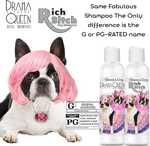 Miniatura 8 de The Blissful Dog Shih Tzu Drama Queen Champú para perros, 16 onzas