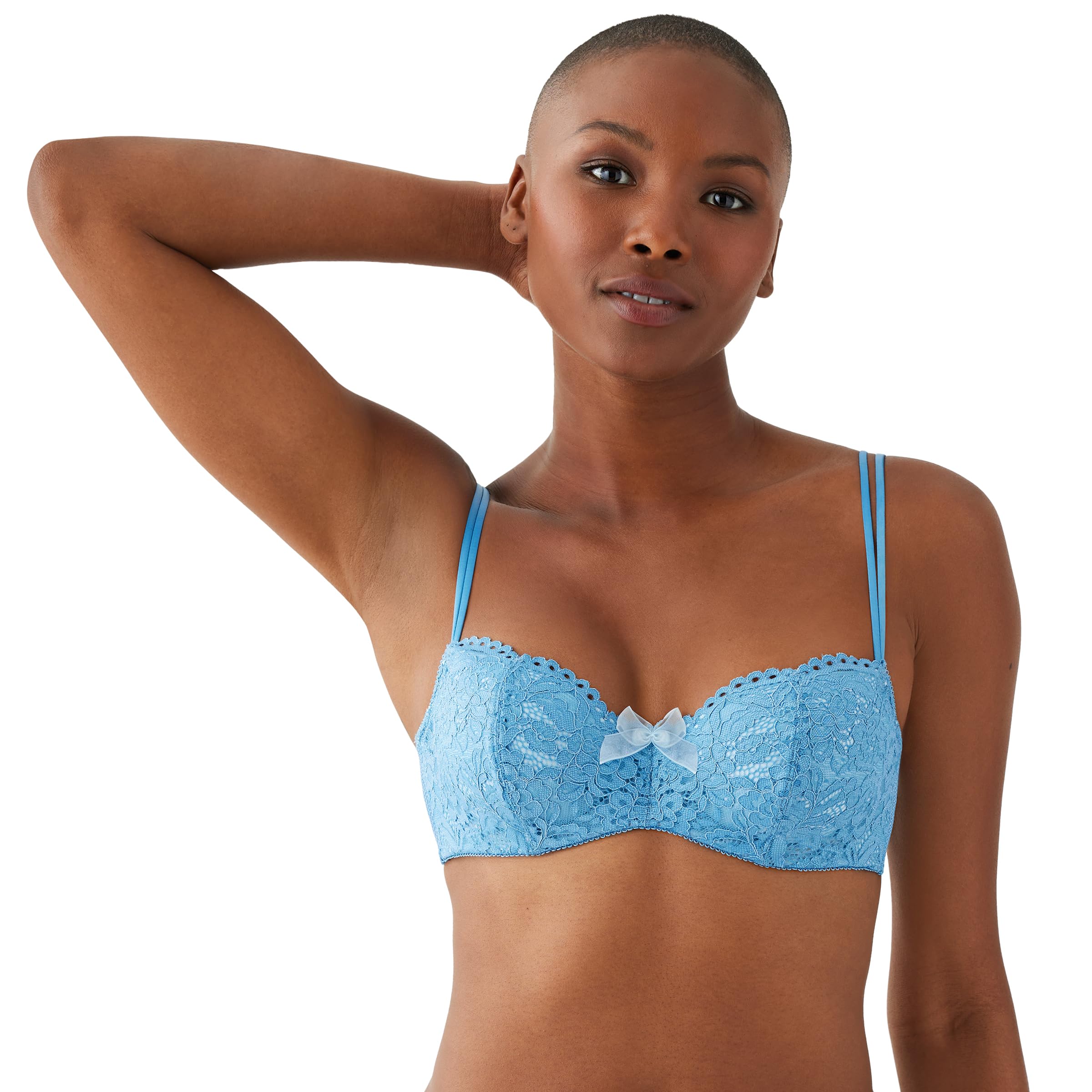 b.tempt'd by Wacoal Women's Ciao Bella Balconette Bra, Cyaneus, 34C