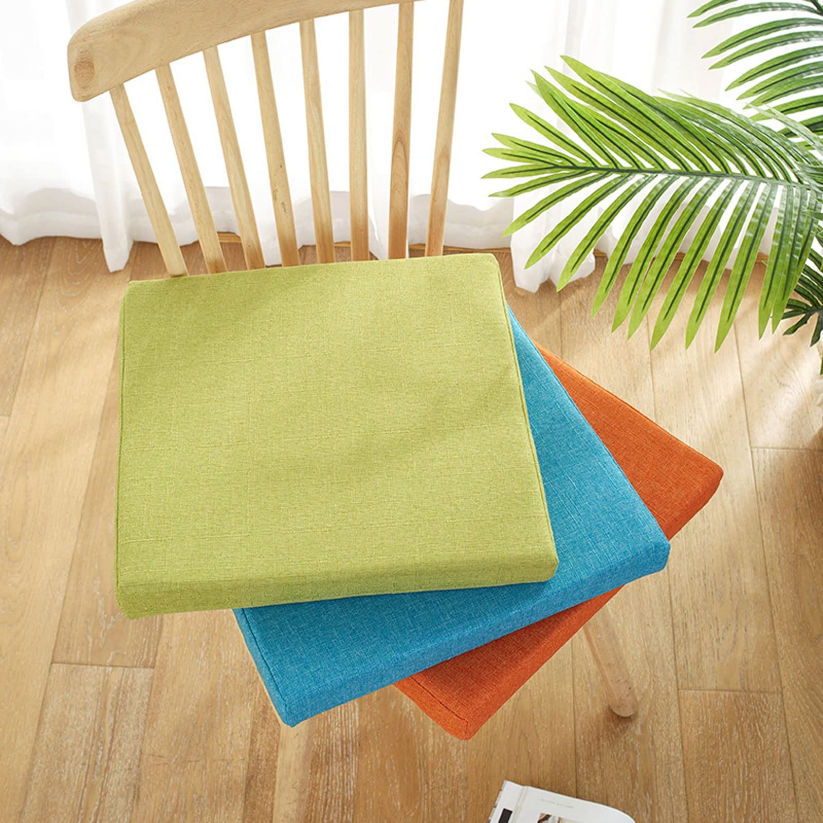 Cuscino Gomma per Panca Dimensioni Personalizzato, Sedile per Mobili da Interni/Esterni, per Sedie da Giardino Terrazza Divano Cucina Legno Casa