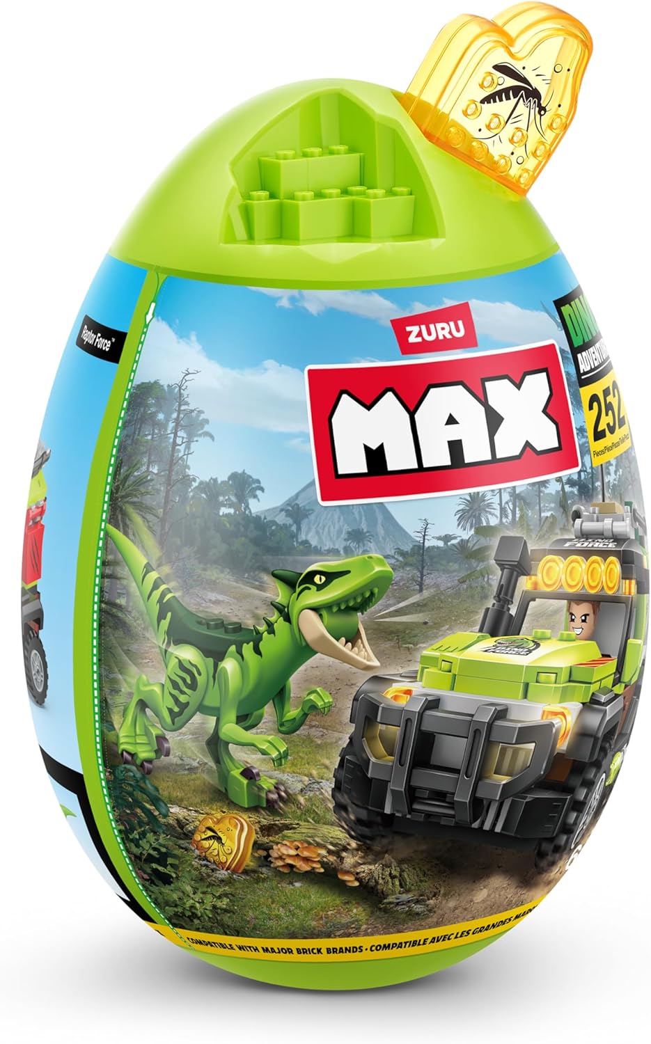 Max Dino Adventure Raptor Force (252 Stones)