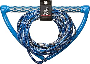 Airhead wakeboard rope with 65-foot three-section lines