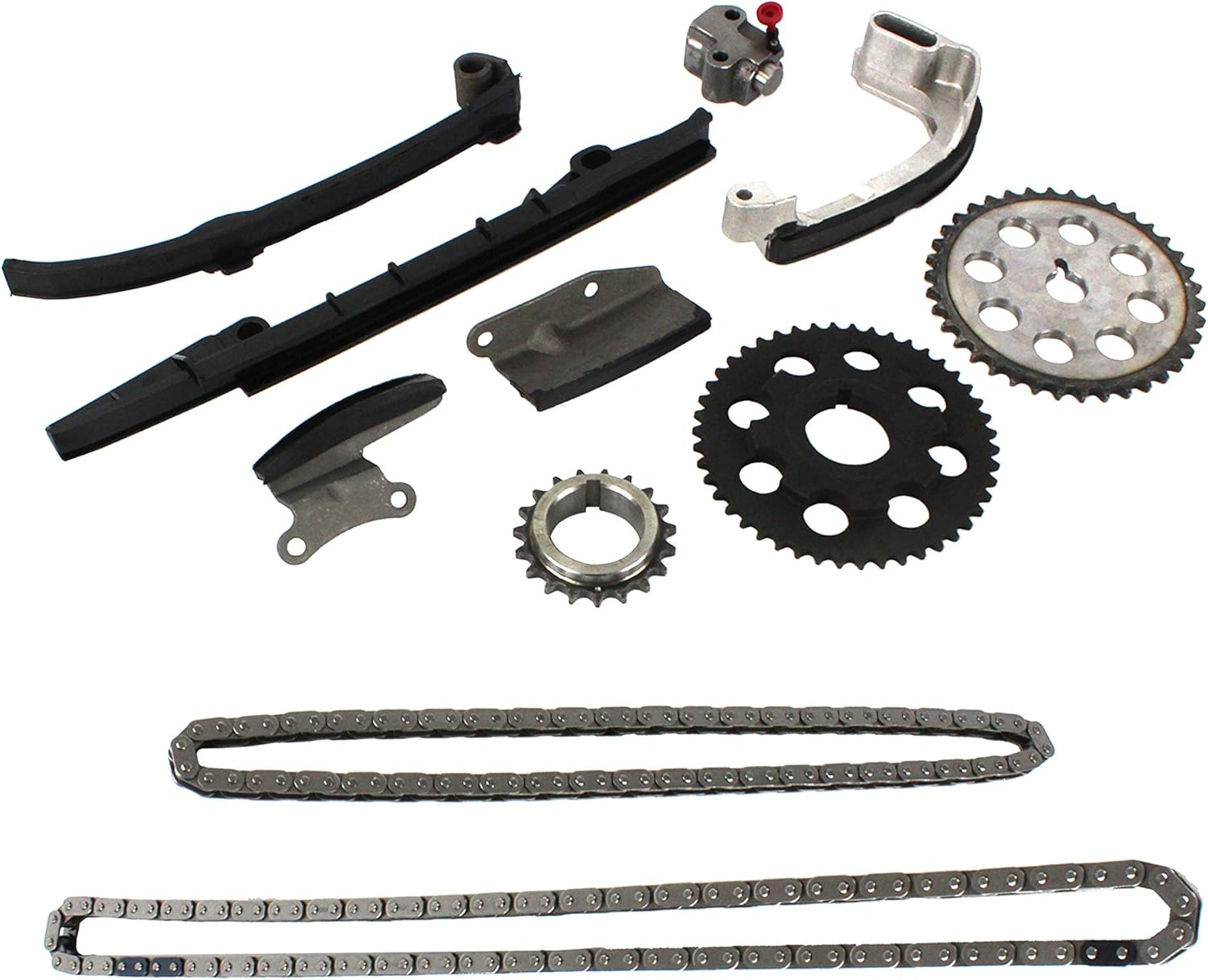 DNJ TK450 Timing Chain Kit for 1989-1994 Mazda B2600 MPV 2.6L L4 12V SOHC 2606cc