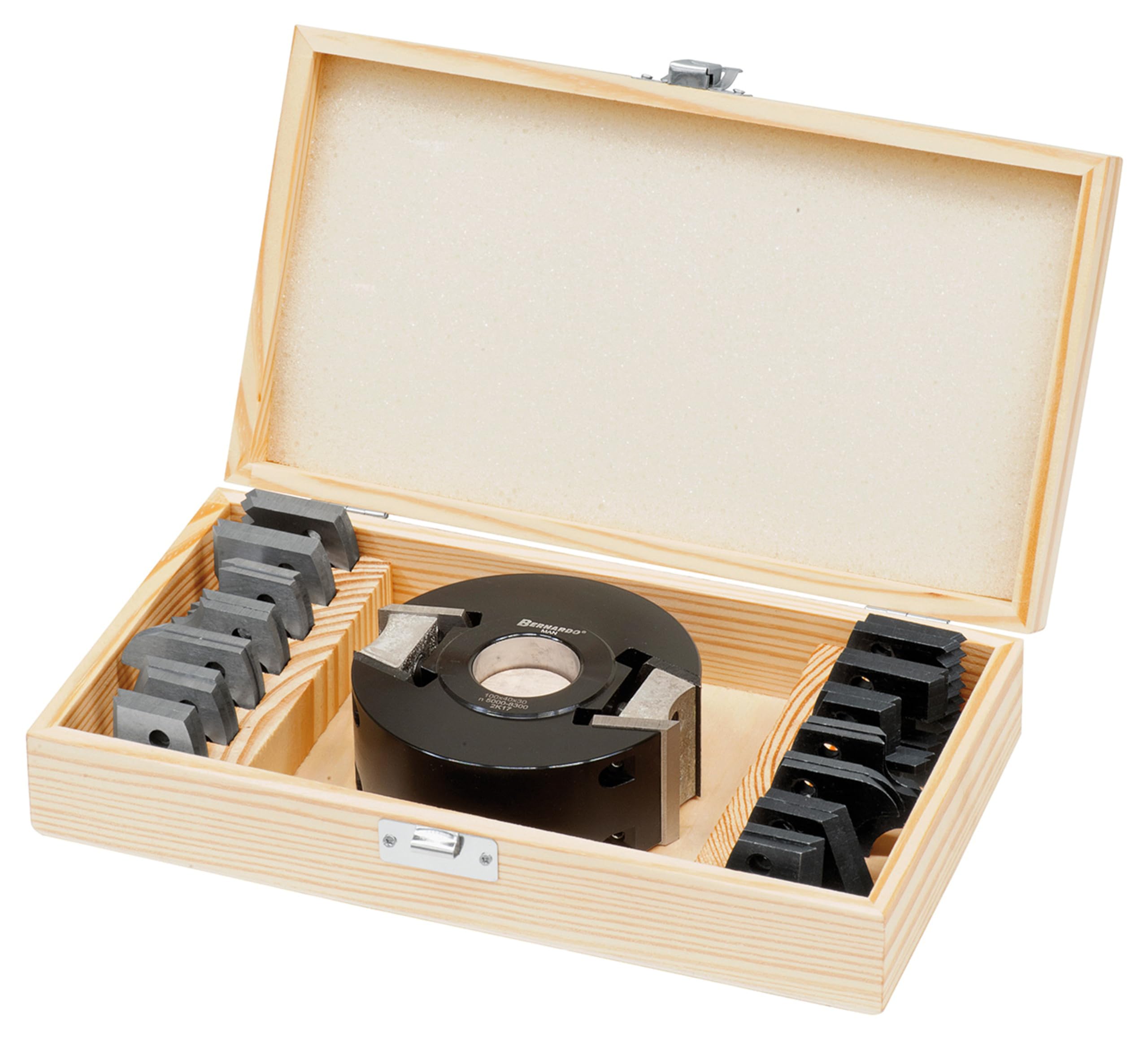 Universal-Profilmesserkopfset 100 x 40 x 30 mm Fräswerkzeuge Holz 16-2349 BERNARDO