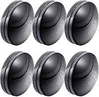 Vista 12 de Jetec Juego de 6 juegos de 16 pesas para cortina de ducha, pesas magnéticas cubiertas de plástico, imanes de ducha para forro que evitan que se