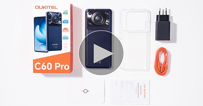 OUKITEL C60 PRO Android 15 スマートフォン 256GB Amazon.com: OUKITEL C60 PRO Android 15 Cell Phone Unlocked