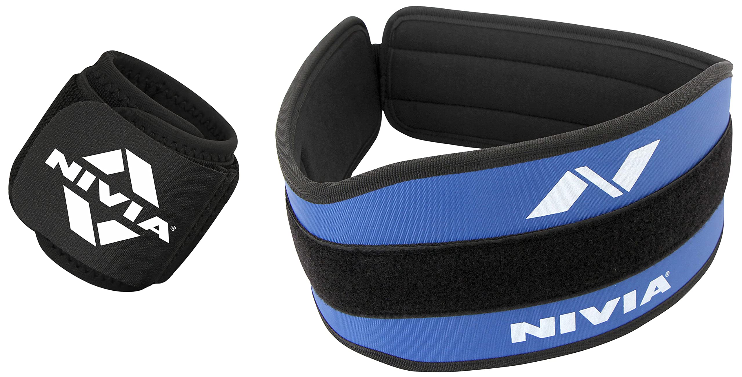 Nivia Wrist Support (Black), (1 Piece) & Nivia Eva Gym Belt GB-975 Medium (Blue and Black) (B08ZN14VW9) Amazon Price History, Amazon Price Tracker