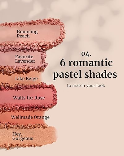 Miniatura 5 de VDL Cheekstain Blusher 06, Hey, Gorgeous - Rubor pastel ligero para un estado de ánimo romántico. Fórmula de polvo de terciopelo, sin costuras, de