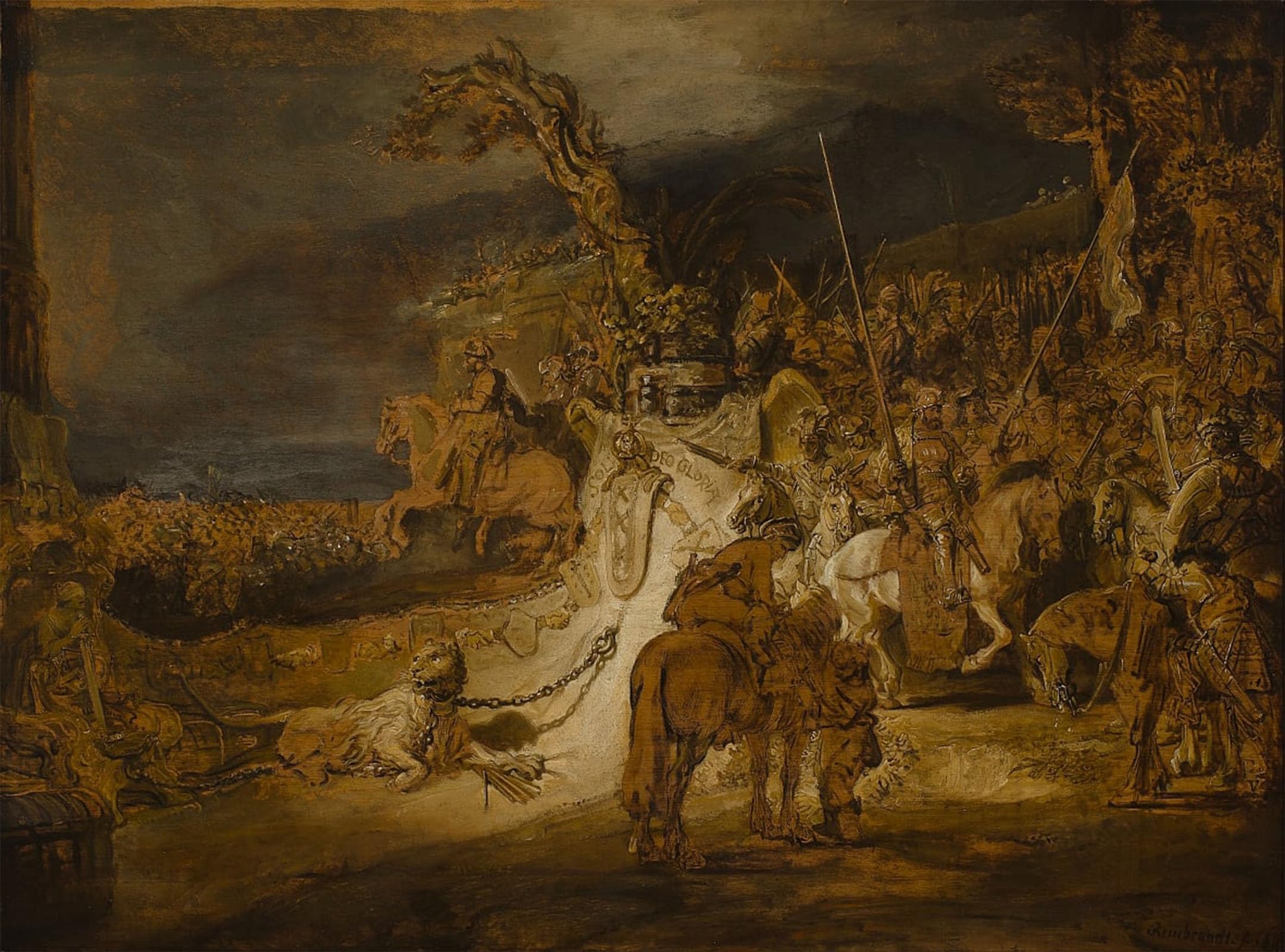 Pintura mural decorativa de Rembrandt Van Rijn, lienzo de calidad superior en formato 60x90cm 5