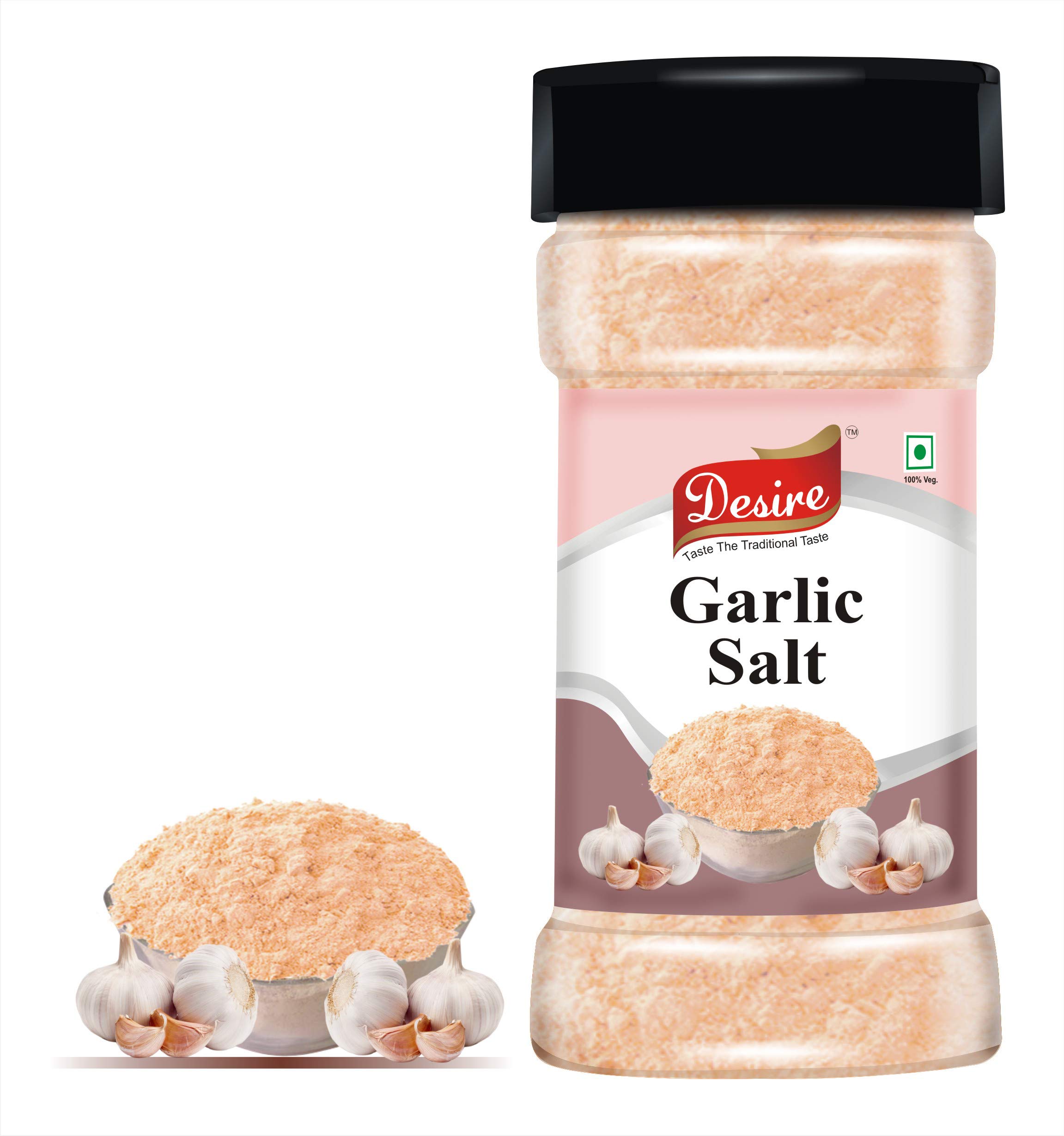 Desire Garlic Salt 200 Gram In Jar - Image 4 thumbnail