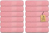 Vista 15 de Paquete de 12 paños de primera calidad (13 x 13 pulgadas), 100% algodón hilado en anillo, paños de lujo Toallas faciales ultrasuaves Paños