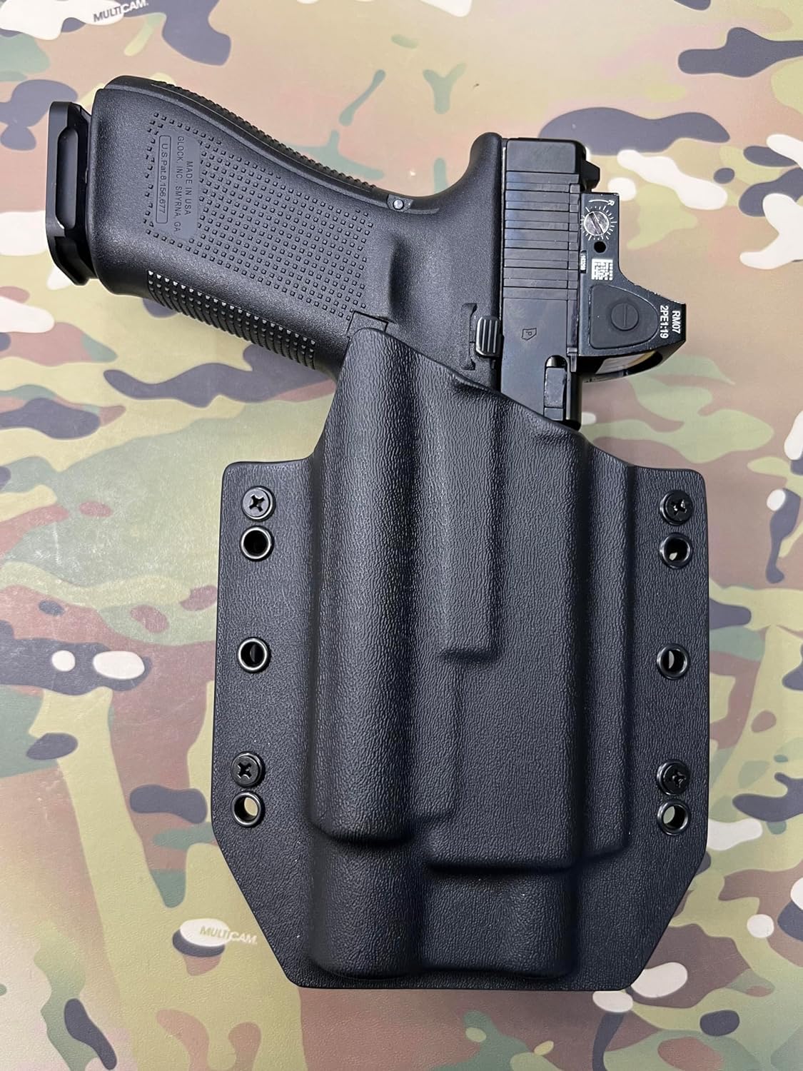 glock 22 with olight pl-2 valkyrie flashlight Black Kydex Holster Compatible PL-3R : Sports & Outdoors Style:35 Ultra Fine Specification The ULTIMATE Glide Bait Location=HLC Drop Ship Get an IWB Kydex
