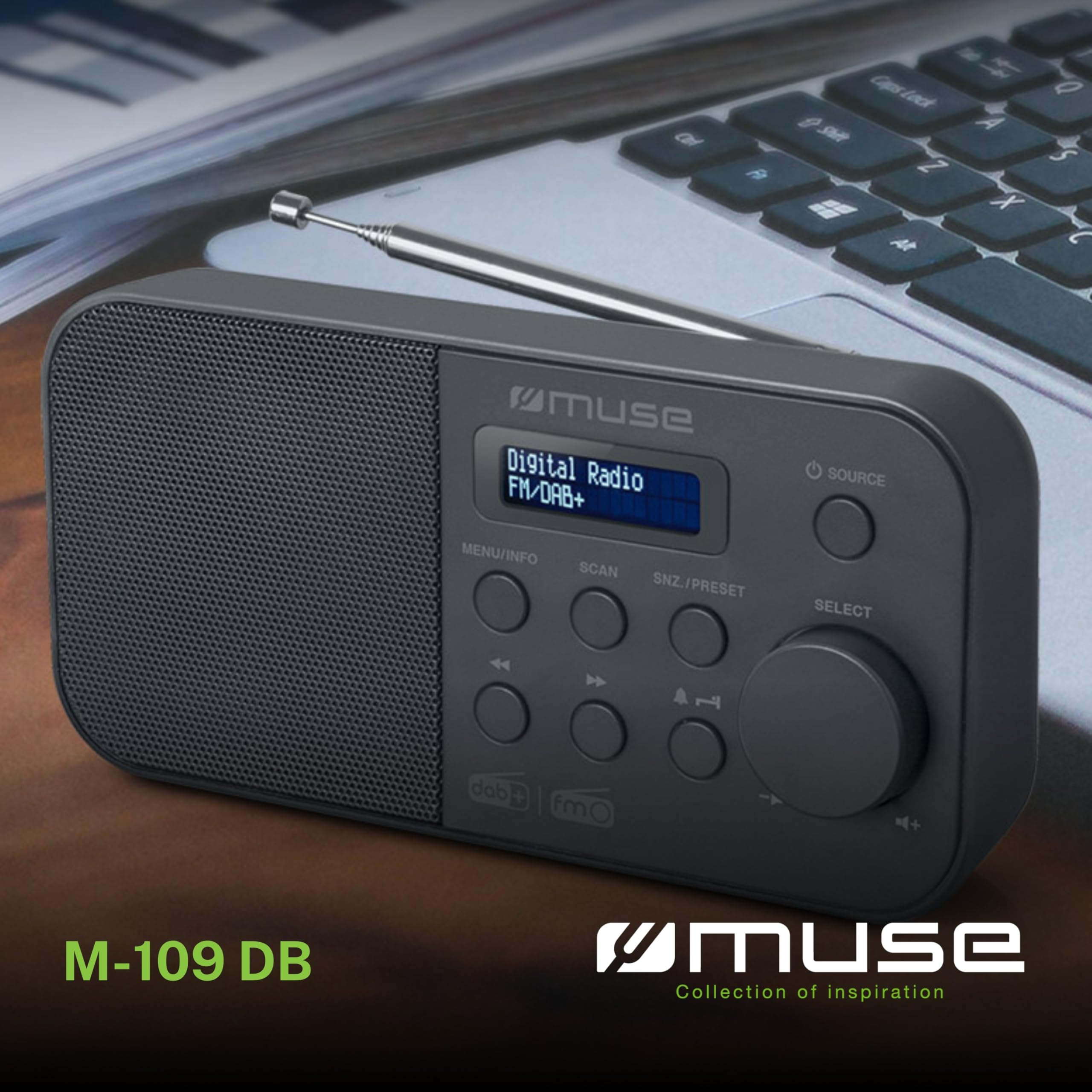 MUSE Radio DAB+ M-109 DB