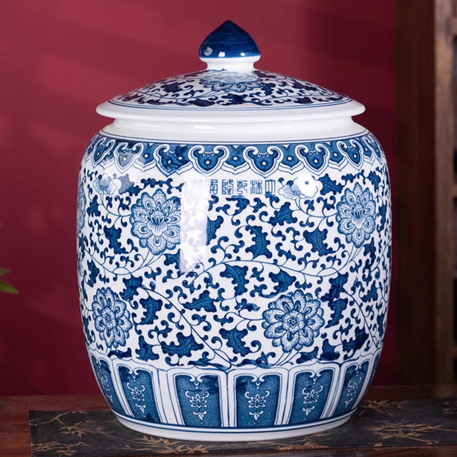 Ceramiczny słoik na ryż, zamknięty pojemnik do przechowywania żywności, płatków śniadaniowych, mąki, płatków owsianych, kawy