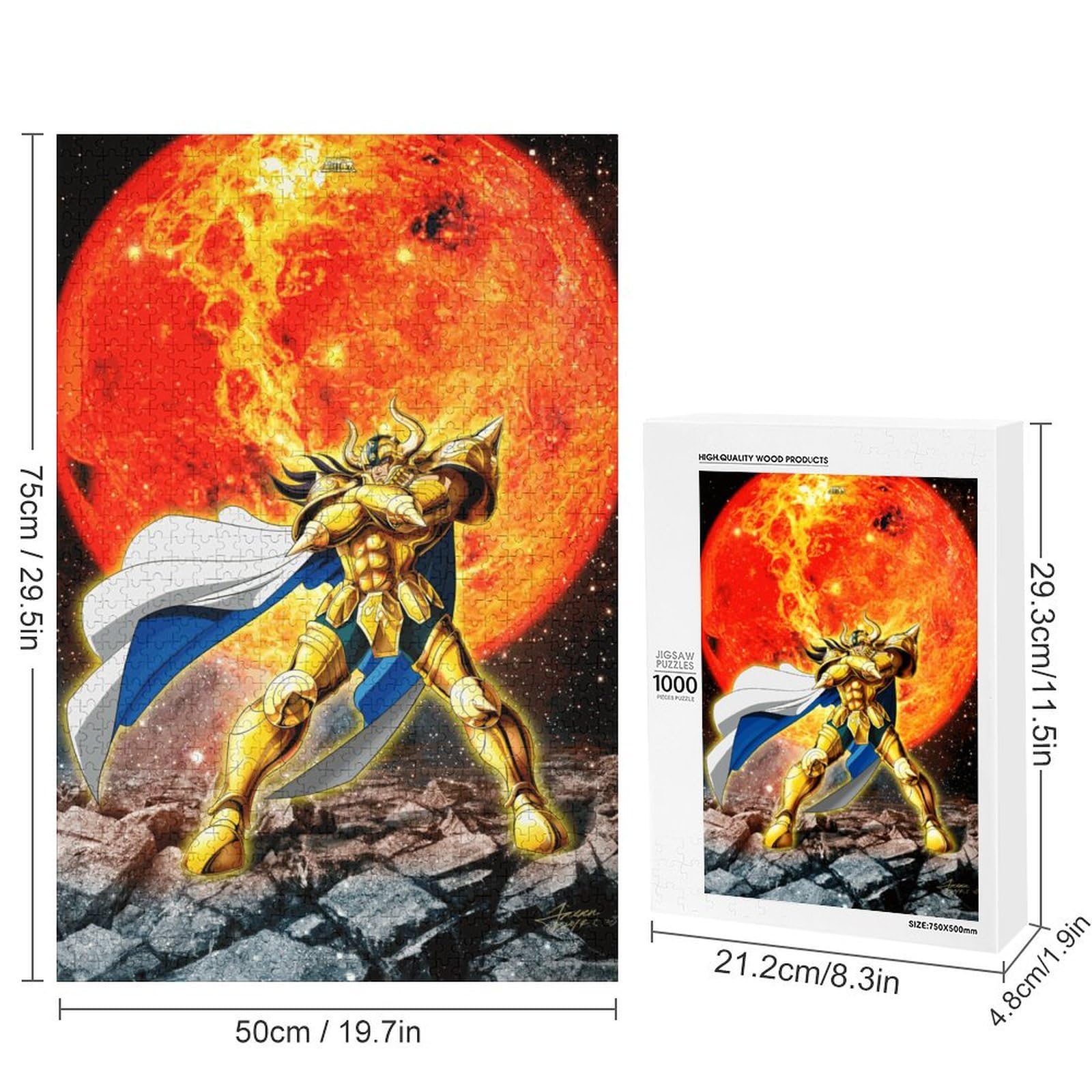 聖闘士星矢 ジグソーパズル 1000ピース 聖闘士星矢 ジグソーパズル 1000ピース