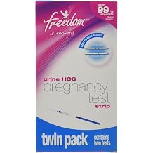 Freedom Urine HCG Home Pregnancy Test Strip - Pack of 2 x 10