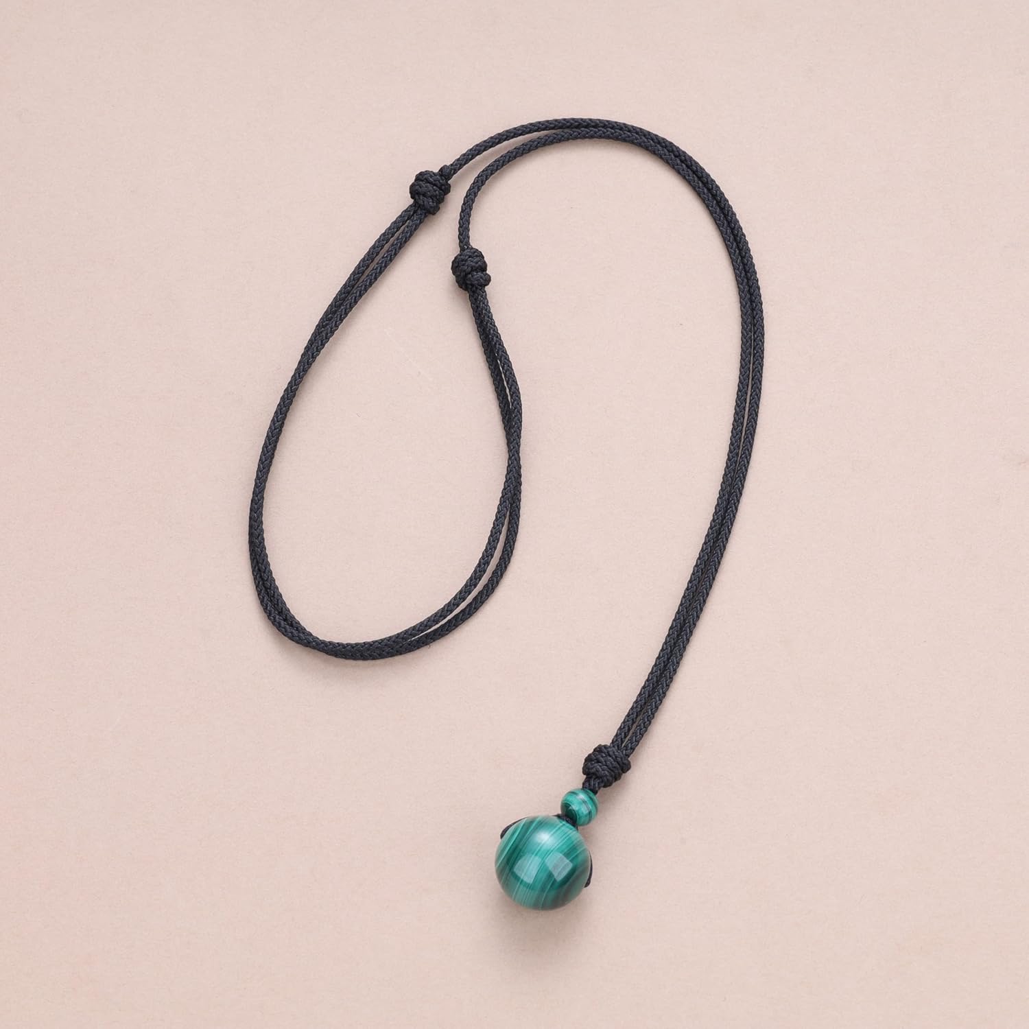 COAI Crystal Bead Stone Bead Necklace for Men Women - Image 6