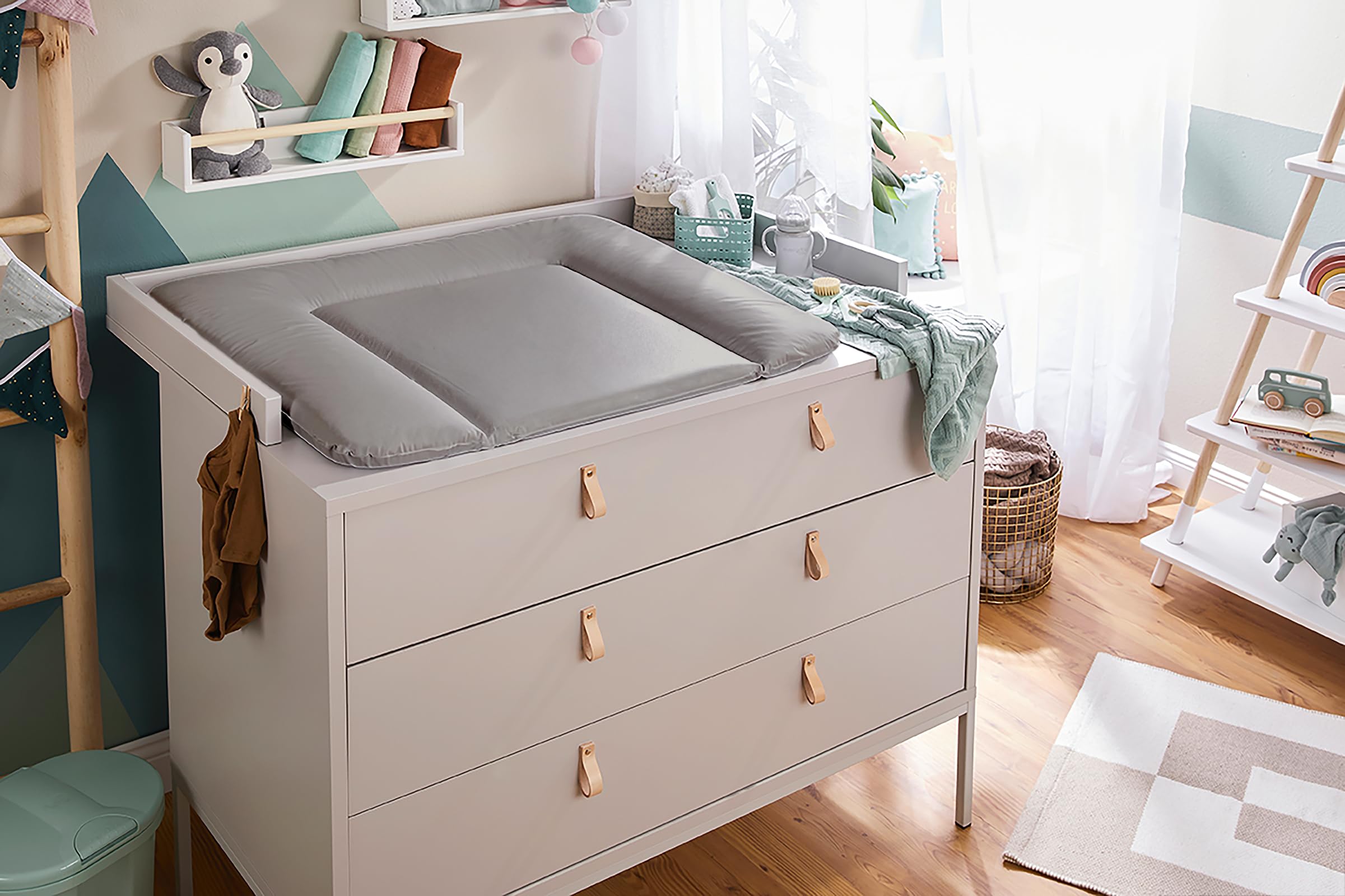 Rotho Babydesign Wickelauflage Breit (85 x 72 cm)