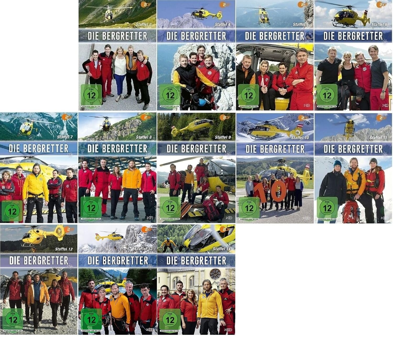 Die Bergretter Staffel 13 Folge 3 Die Bergretter Staffel 3-14 (3+4+5+6+7+8+9+10+11+12+13+14, 3 bis 14