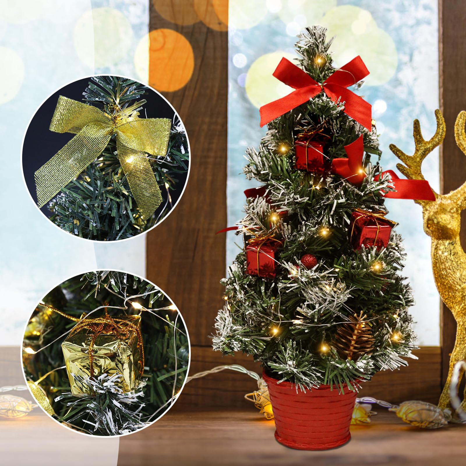 Excellent Trees® LED Jarbo 90 cm Mini Kerstboom met verlichting - Kunstkerstboom kant en klaar met Verlichting - Hoogwaardig PVC - 80 LED Lampjes Excellent Trees® LED Jarbo 90 cm Mini Kerstboom met verlichting - Kunstkerstboom kant en klaar met Verlichting - Hoogwaardig PVC - 80 LED Lampjes