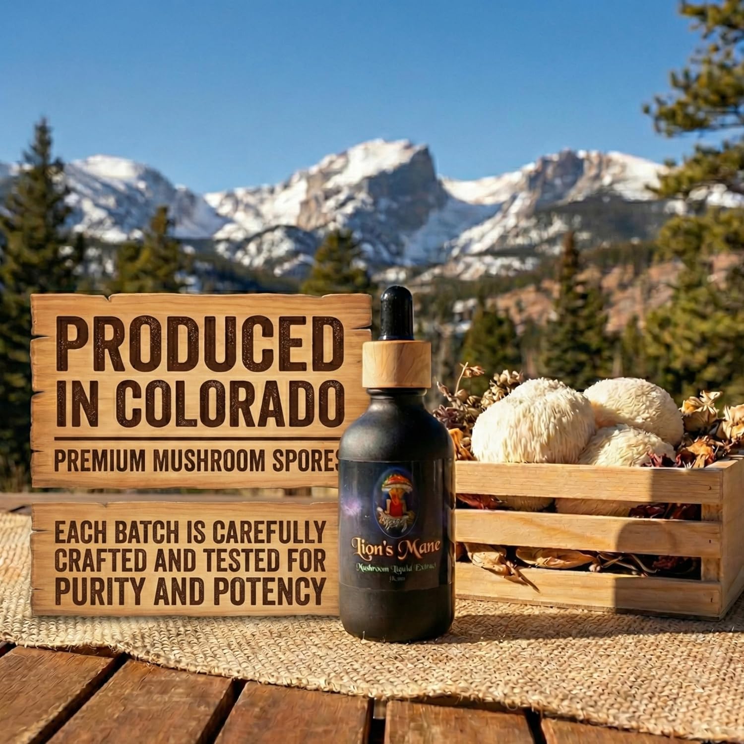 Premium Lion’s Mane Mushroom Extract – Lab Certified Nootropic Tincture for Focus, Memory & Brain Health – Liquid Supplement Drops, Vegan & Non-GMO – 2oz (60ml) - Image 7