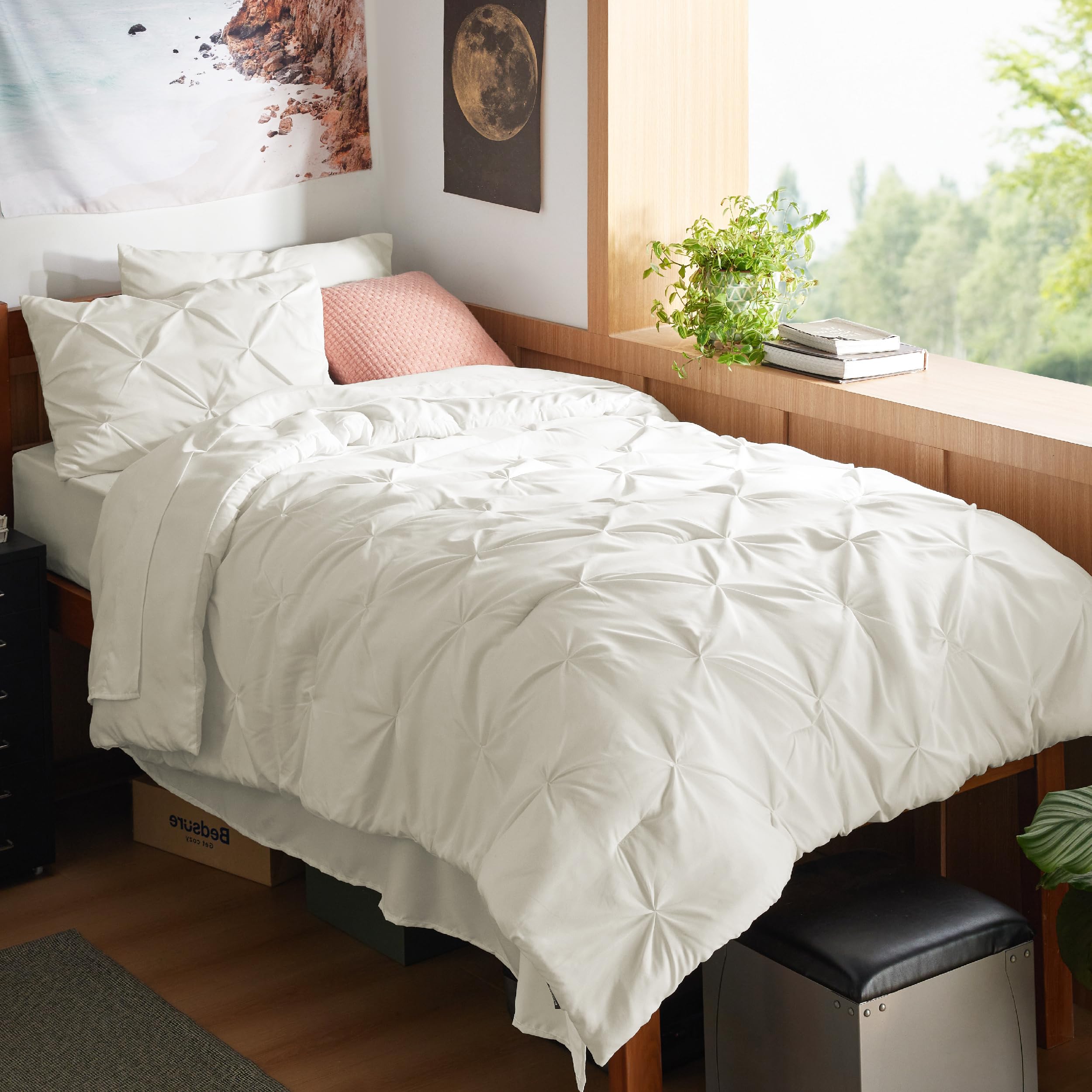 Bedsure Dorm Essentials Set