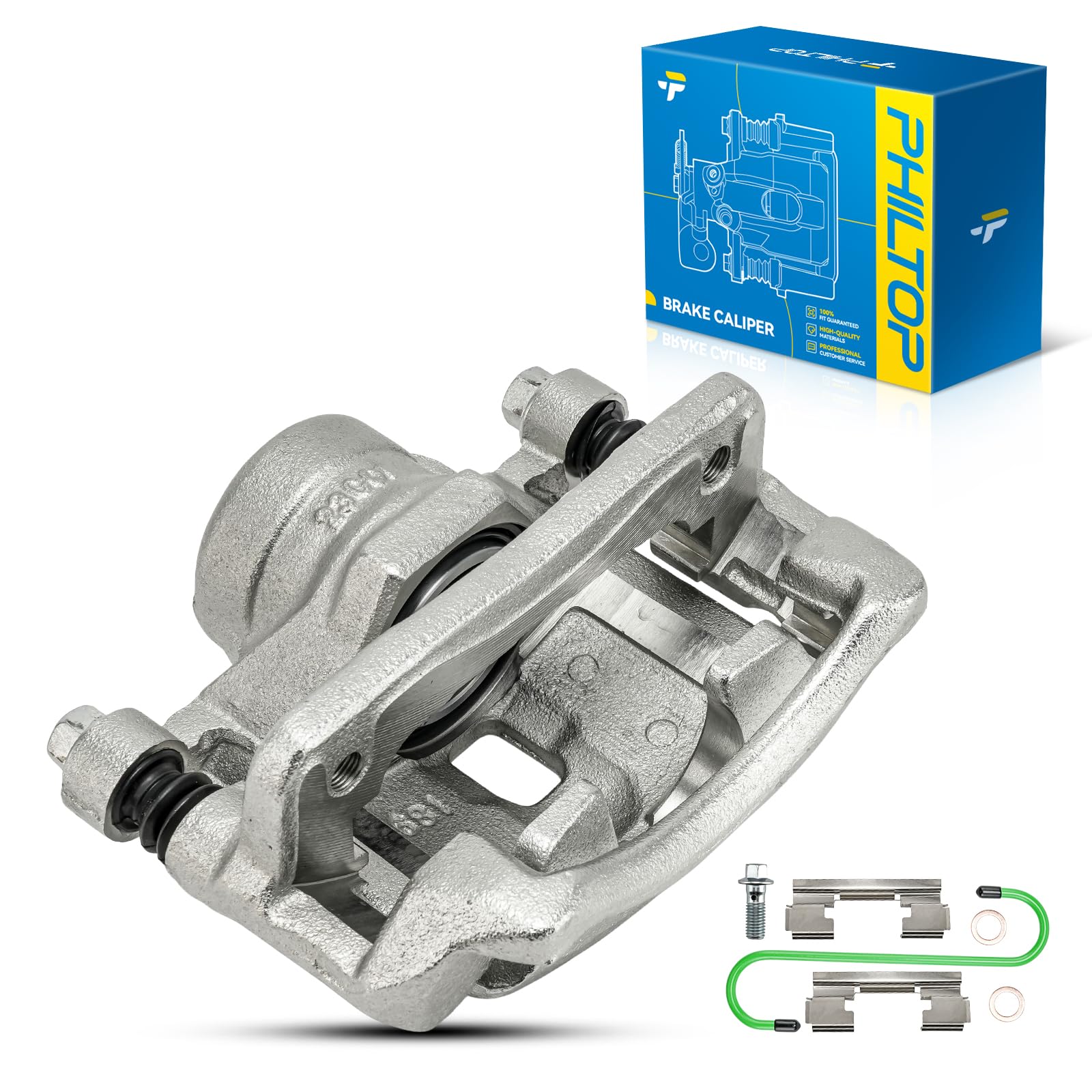 PHILTOP Brake Caliper Front Right Fit for 1990-1997 Honda Accord 2.2L