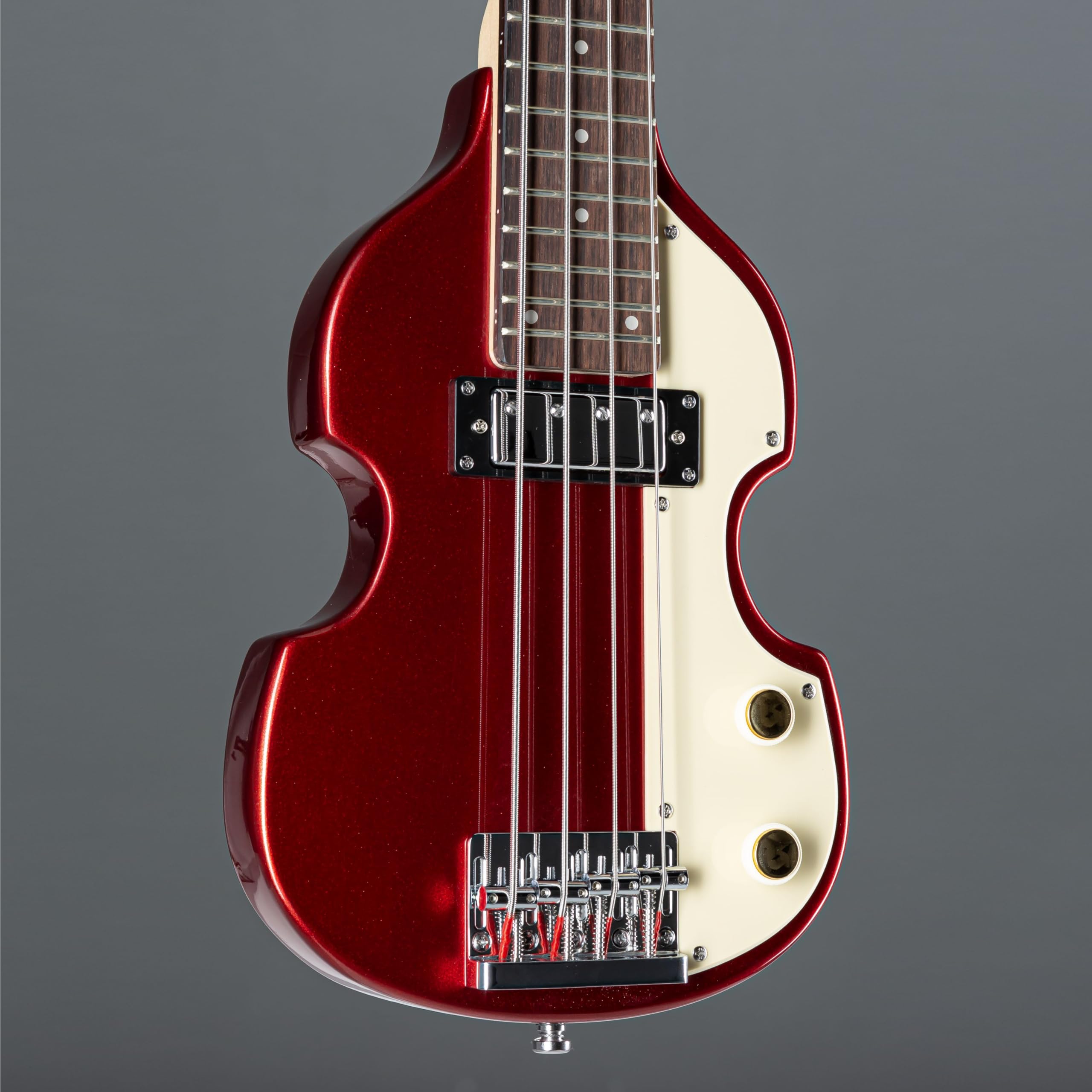 Amazon | Hofner Shorty Violin Bass Red エレキベース | エレキベース