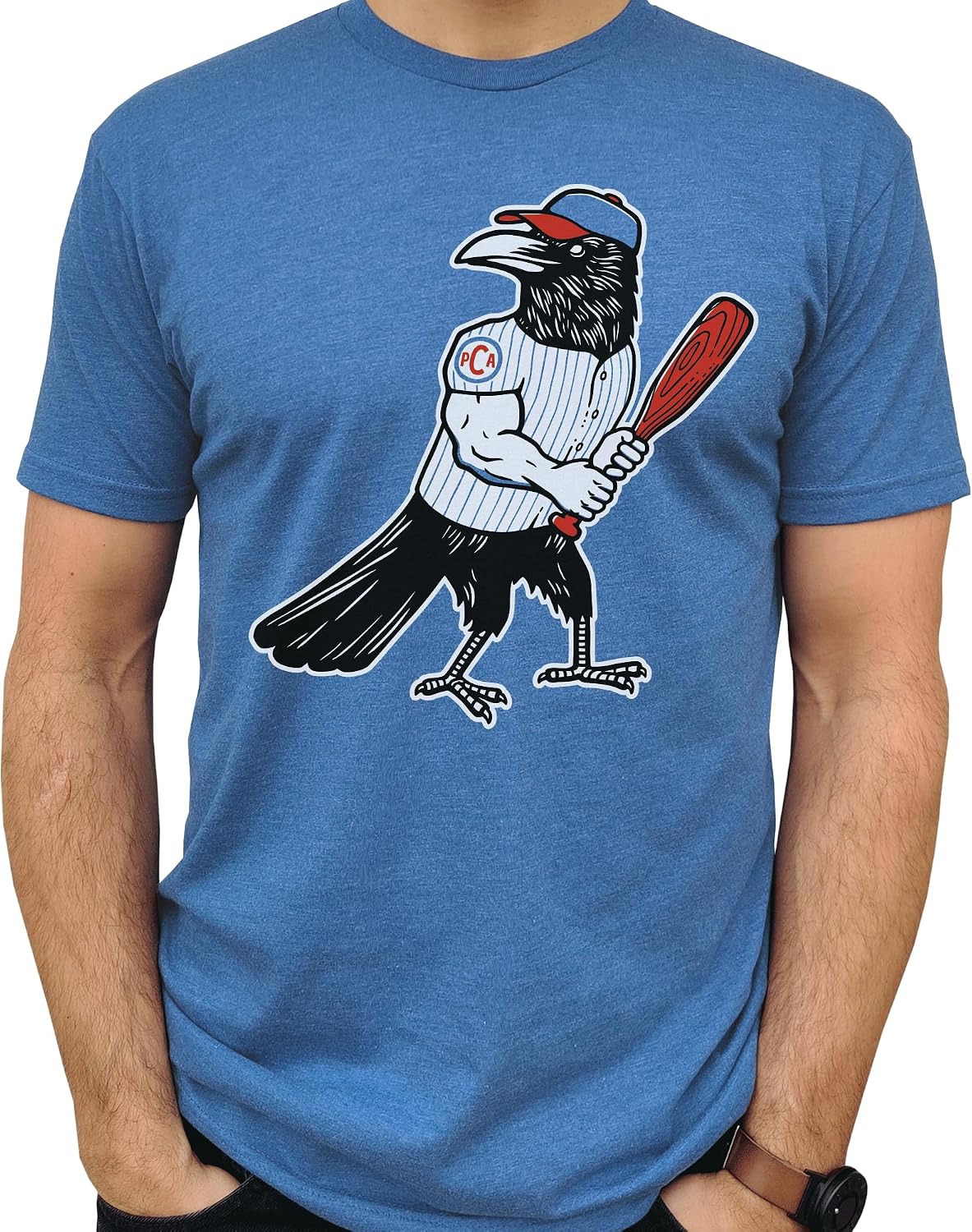 Pete Crow-Armstrong PCA T-Shirt, Made in USA, Royal Variation