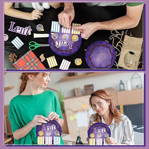 Vista 12 de Syhood Juego de 24 piezas de manualidades de Daniel and The Lion's Den, escuela dominical VBS, manualidades religiosas de Pascua, bricolaje Daniel