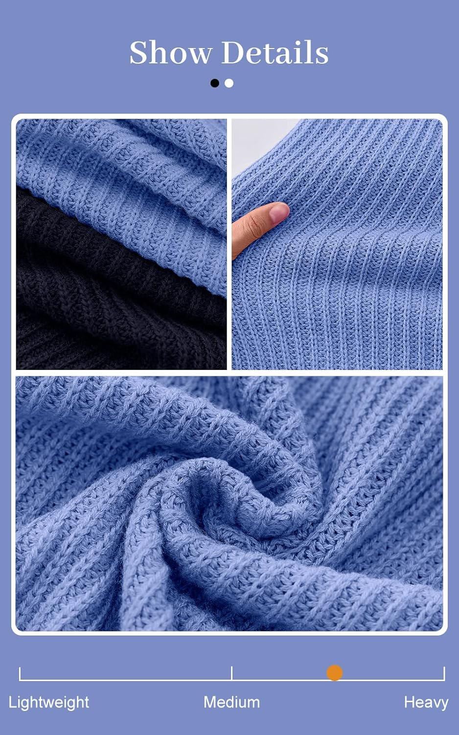 PRETTYGARDEN Womens Spring Sweaters 2026 Casual Chunky Crewneck Long Sleeve Ribbed Knit Oversized Pullover Sweater Tops - Image 6