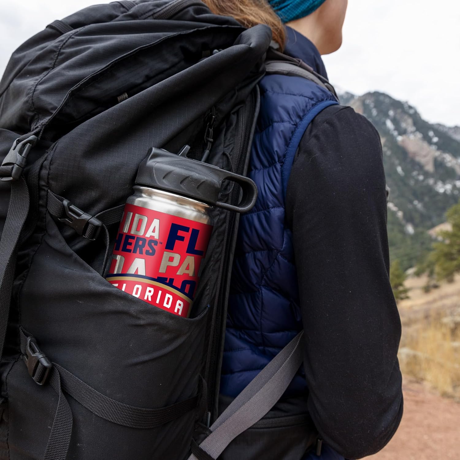 Rico Industries NHL Hockey 22oz Stainless Steel Tumbler with Lid - Great For Coffee, Tea, Water or Cocktails - Image 4