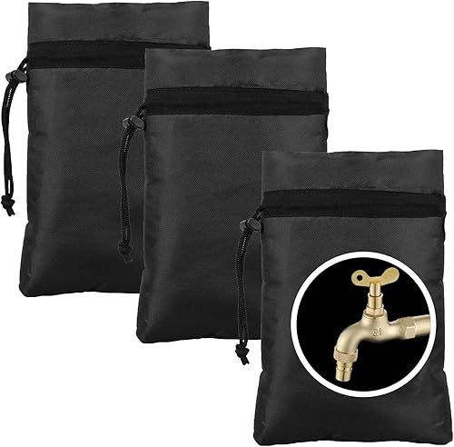 OFYDNR Cubierta de grifo exterior para protección contra la congelación en invierno, 7.1 pulgadas de ancho x 9.8 pulgadas de alto, funda protectora