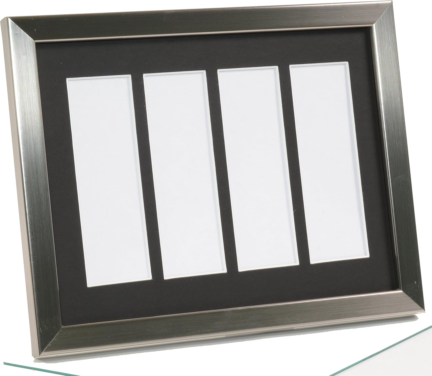 Creative Picture Frames Pbw11X14Mh-W Mahogany Wedding Event Photo Booth Frame - Holds 5-2X6 With White Mat To Display, Cherish And Preserve Your Wedding Memories