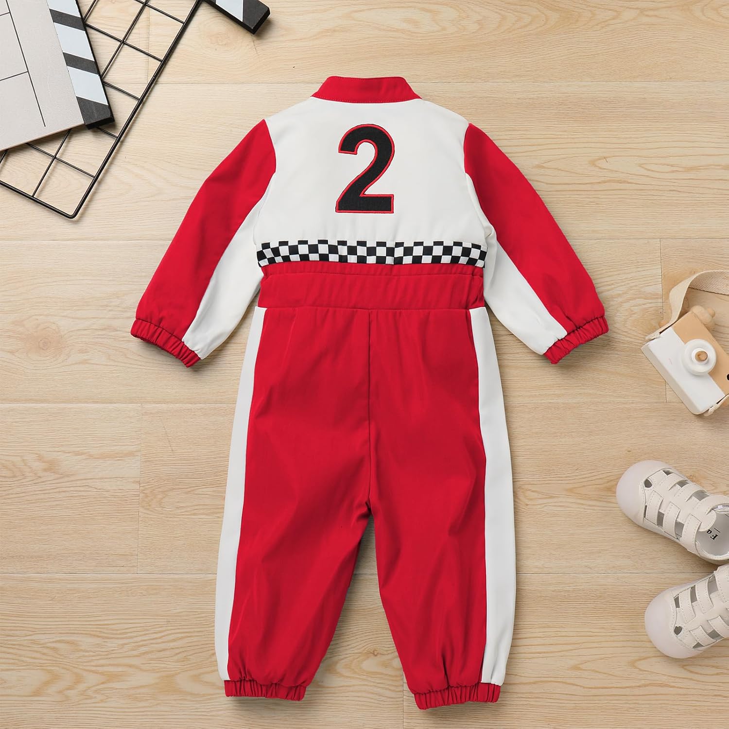 IMEKIS Baby 1st 2nd Birthday Outfit for Boy Girl One Piece Jumpsuit Cake Smash Photo Shoot Clothes - Image 3
