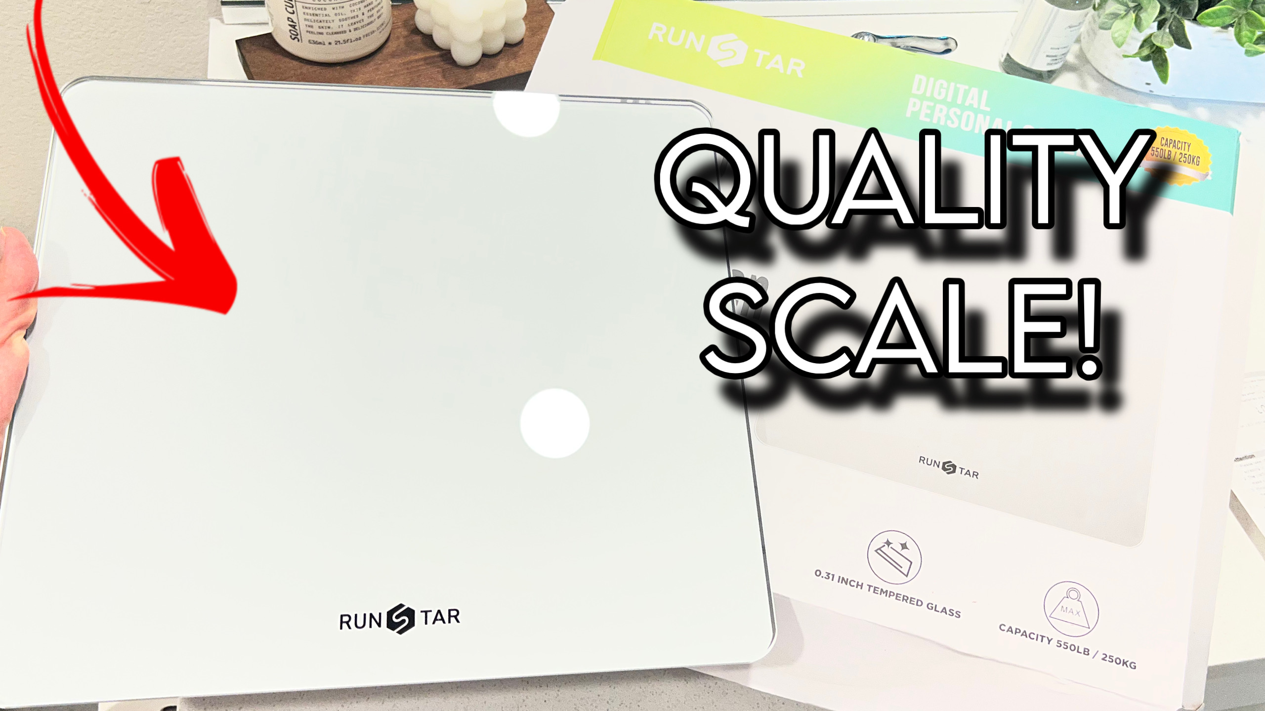 Accurate Bathroom Scale with Wide Platform - Perfect for You!
