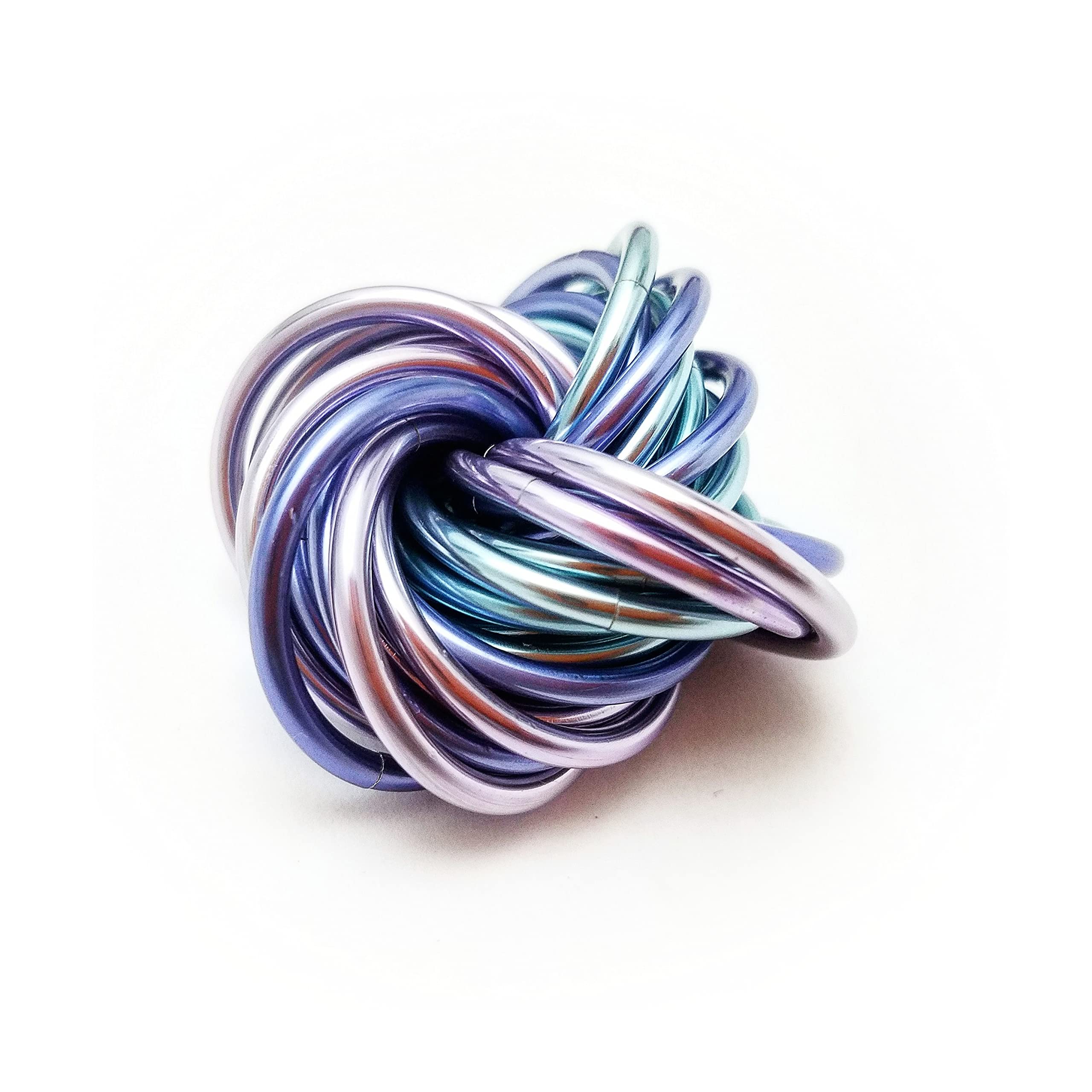 Mobii Custom Color Mix: Fidget Ball Stress Mobius Toy Restless Hand Anxiety Desk or Office (Medium, Full)